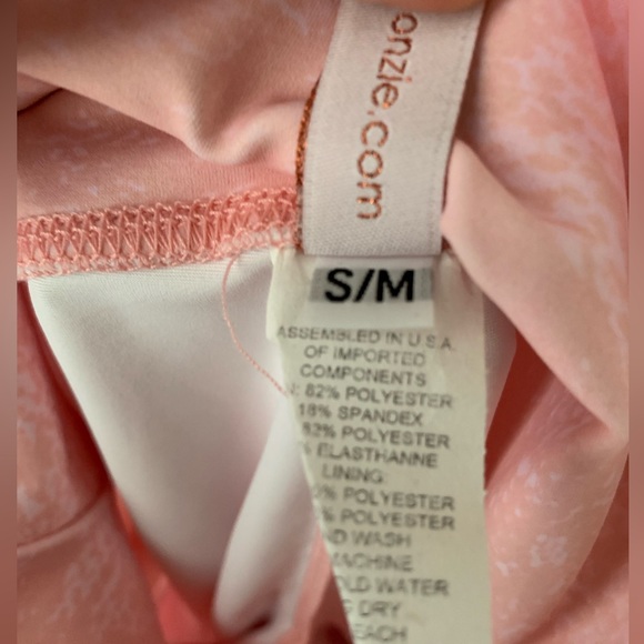 NWT onzie bride tribe pink leggings - Picture 10 of 11